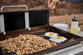 Weber Griddle Starter stainless-steel build delivers durability for outdoor cooking