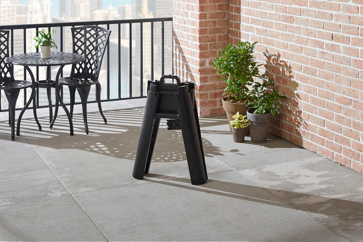 Securely fits the Weber Lumin Compact Electric Grill for stable, outdoor cooking.