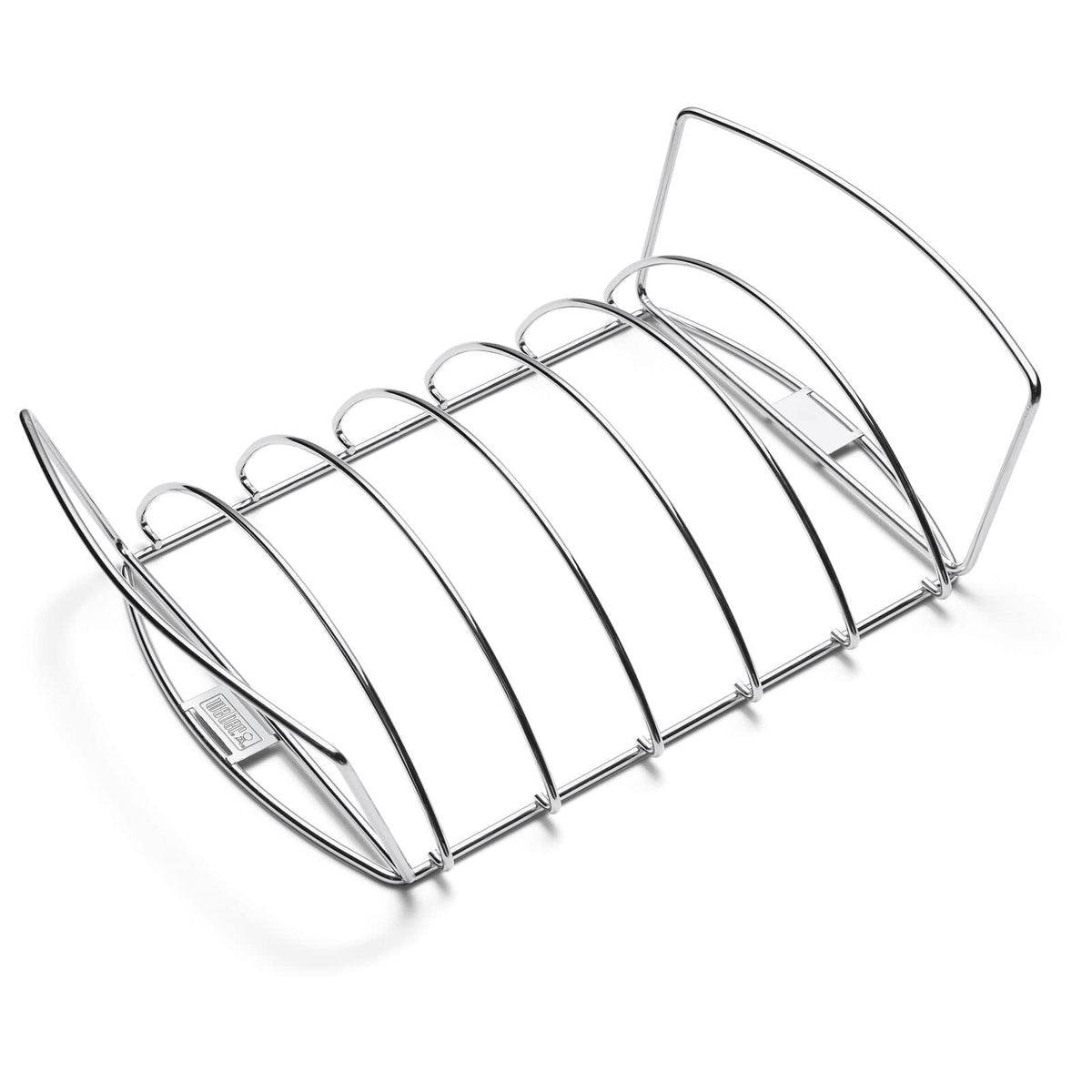 Weber Original Rib & Roast Holder with easy storage saves space.