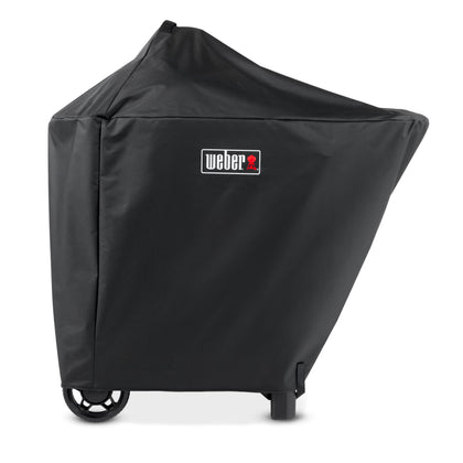 Weber Performer grill cover for 22-inch charcoal grill, weather resistant and UV protected.