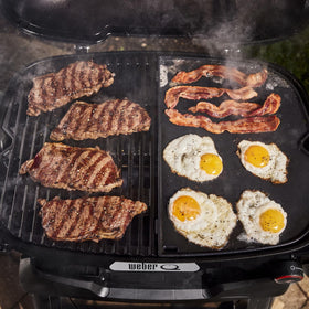 Weber Q 2800N+ side-tables-folding add prep space on the go