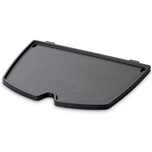 Weber Q Griddle fits Weber Q 100/1000 series for seamless compatibility.