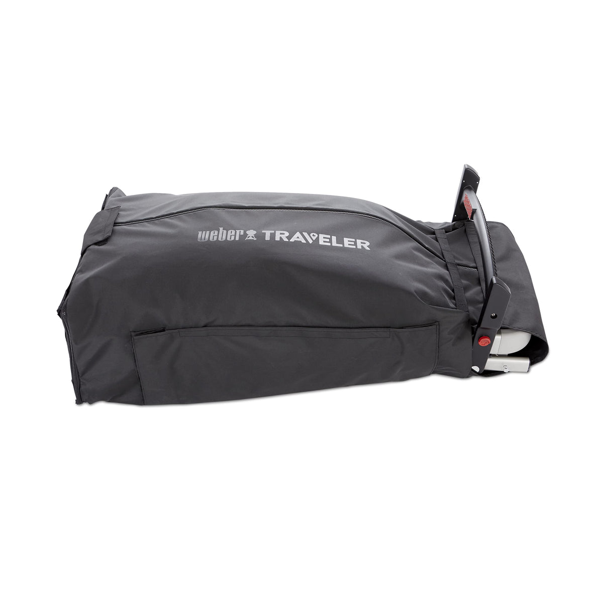 Weber Traveler grease-resistant fabric shields cargo space from spills and residue