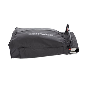 Weber Traveler grease-resistant fabric shields cargo space from spills and residue