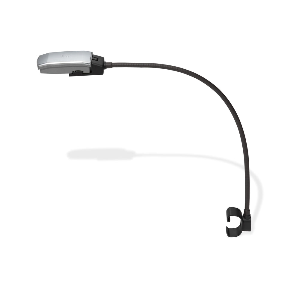 Weber Works Flex Light illuminates the grill area for precise nighttime cooking
