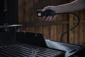 Weber Works Flex Light motion sensor activates as you approach the grill