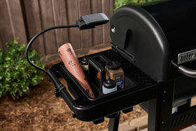 Weber Works Flex Light ideal for night time outdoor cooking and prep