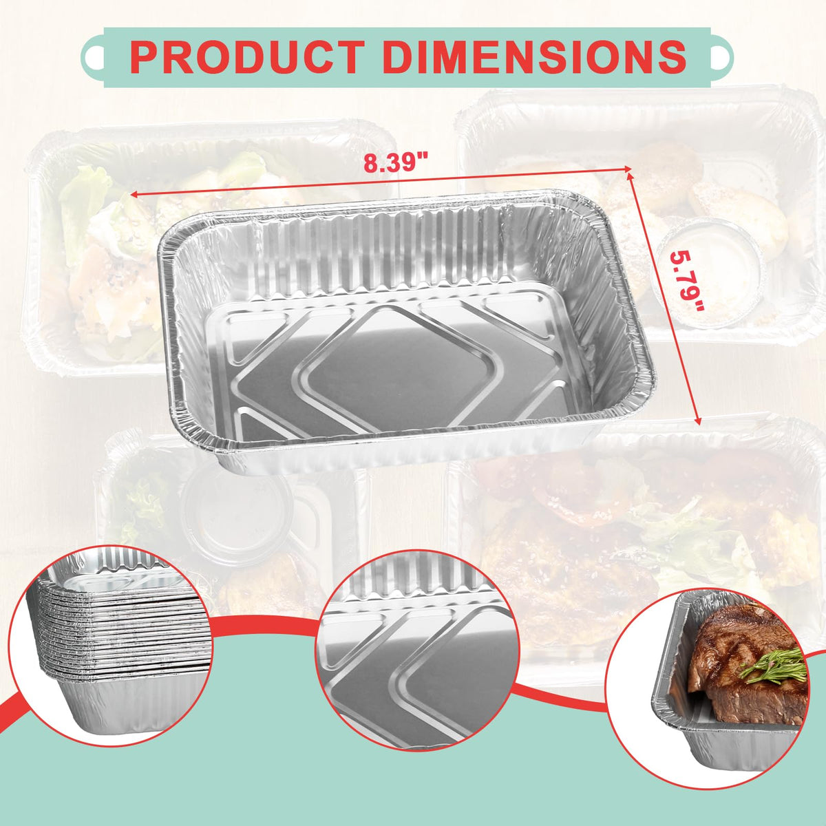 WEBROIL aluminum drip-pan liners provide heat resistance to protect your grate