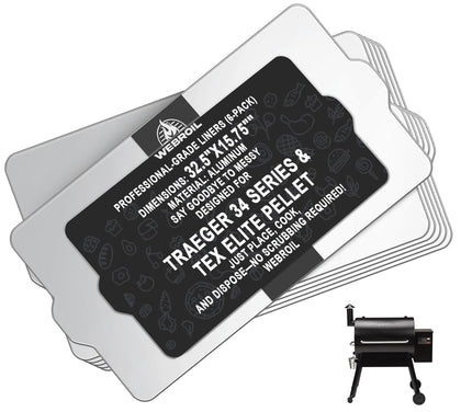 WEBROIL BAC410 drip tray pro34 fit for Traeger Pro 34 grills.