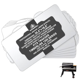 WEBROIL BAC515 liner for 35.5x16.5 inch trays enables easy cleanup.