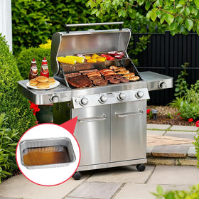 WEBROIL easy-clean grill liners help you prep and store leftovers safely