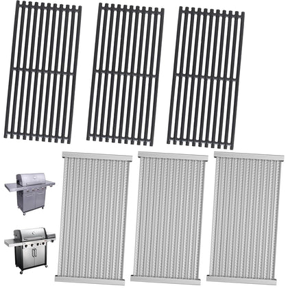 WEBROIL G533-0009-W1 emitter plates provide even heat across the grill surface.