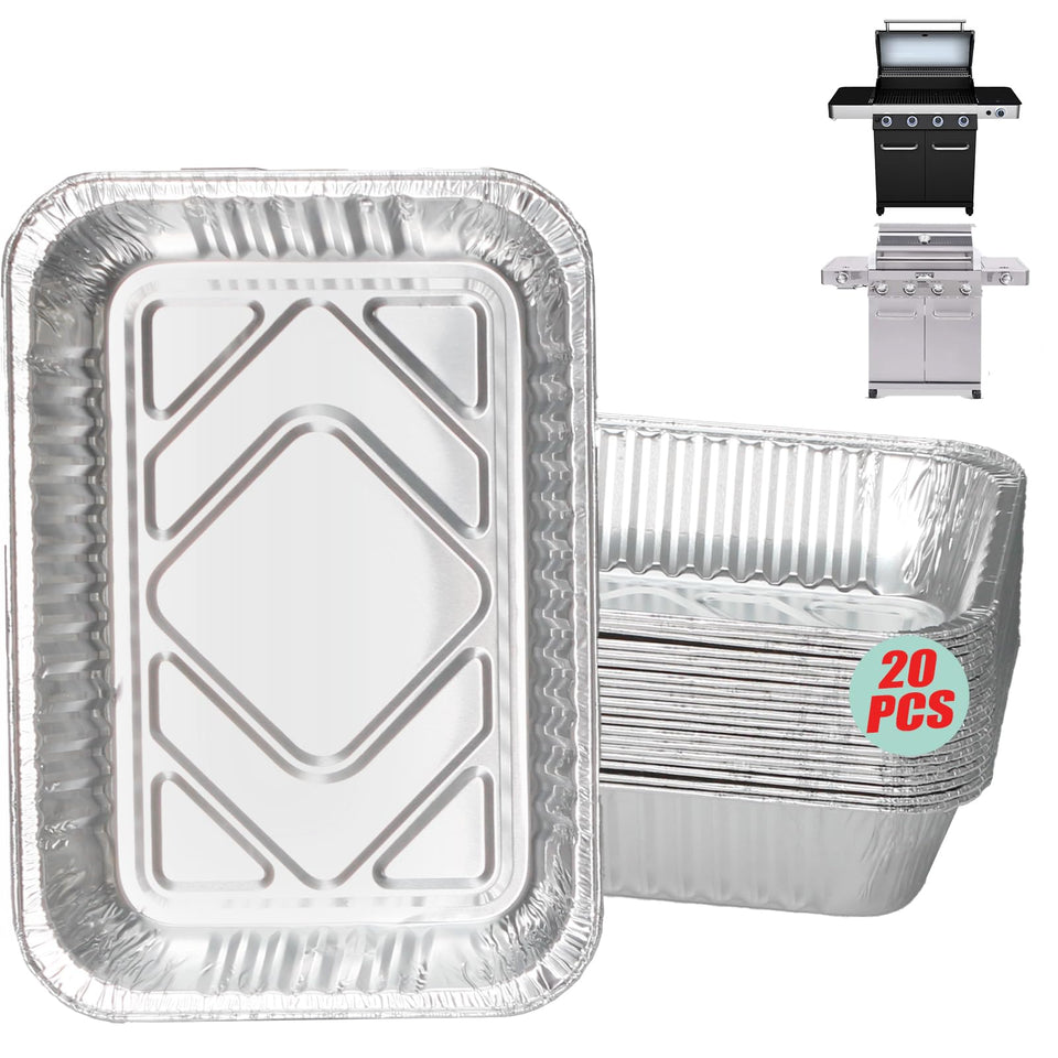 WEBROIL monument drip-pan liners 20-pack for quick grease disposal and easy cleanup