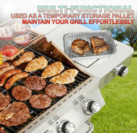 WEBROIL monument grill liners serve as replacement parts for tidy, reliable grilling