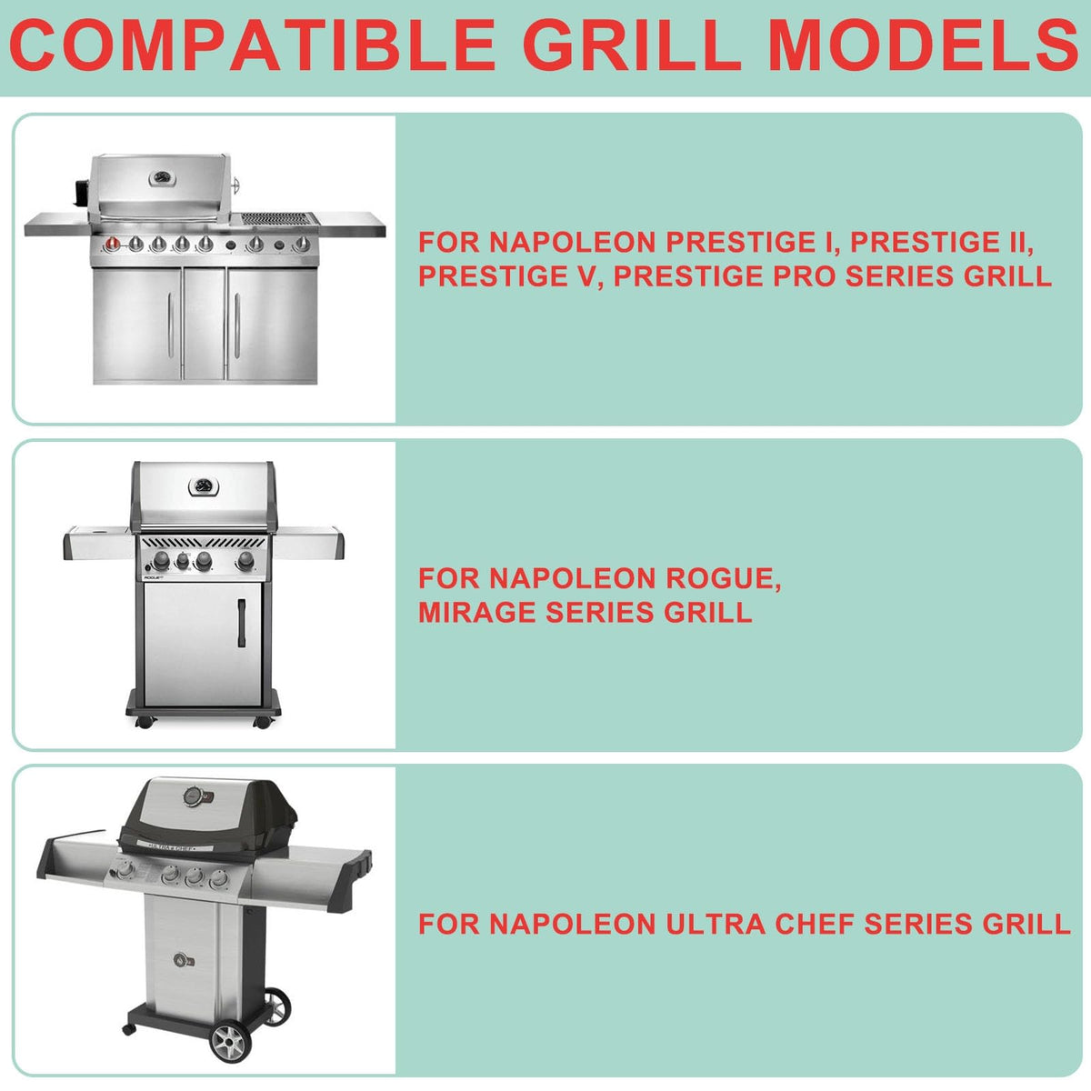 WEBROIL Napoleon-62007 compatible drip-pan liner fits Prestige series