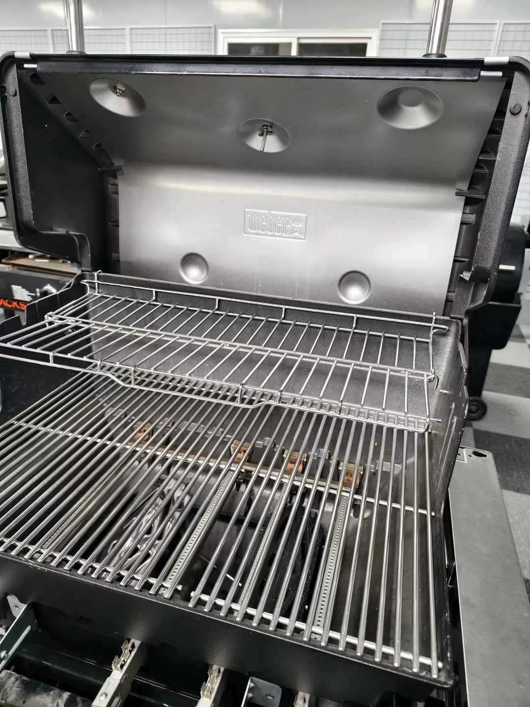 WEBROIL warming rack dimensions help verify fit on your Weber Genesis II.