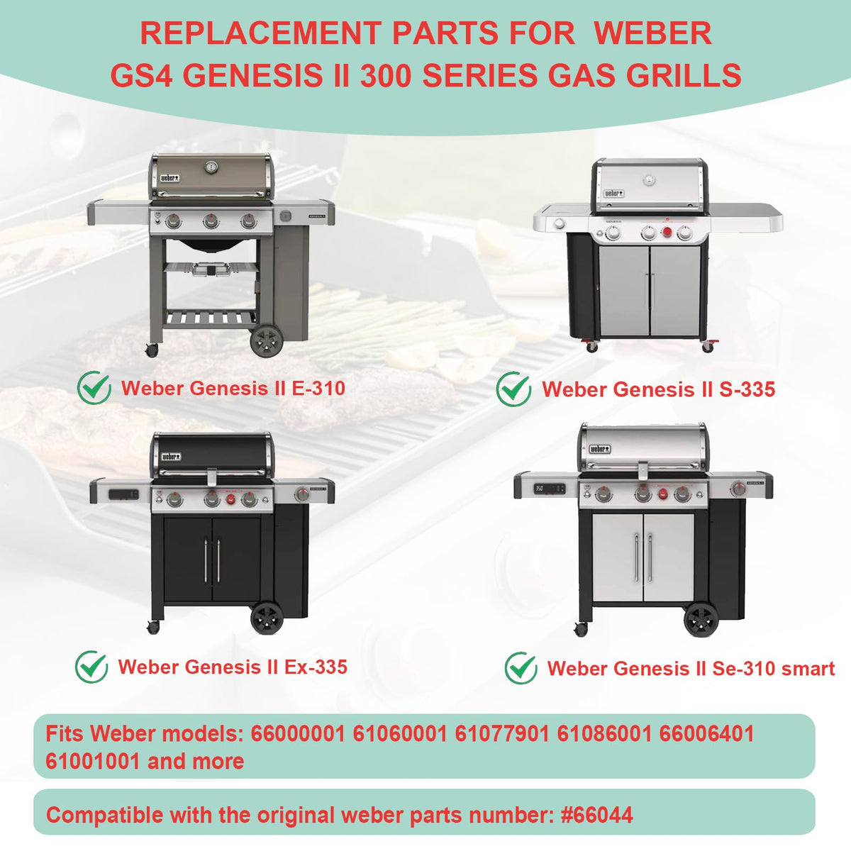 WEBROIL stainless-steel warming rack closeup shows durable, corrosion-resistant quality.