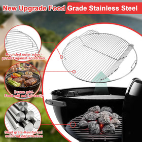 WEBROIL Weber airflow design helps faster lighting and hotter burns.