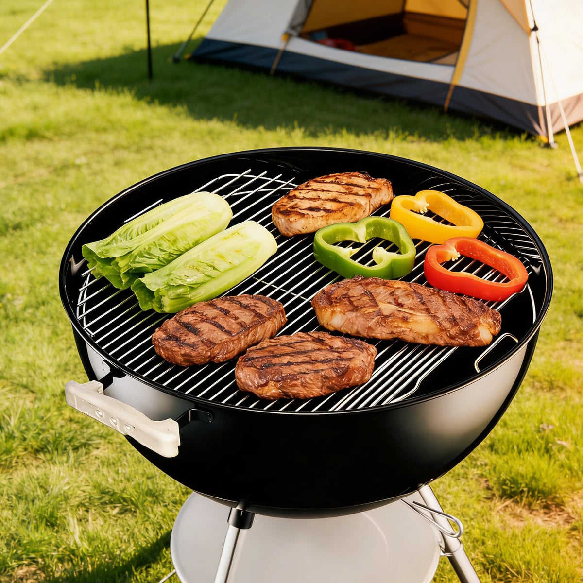 WEBROIL Weber two-grate pack delivers versatile grilling setup for family meals.
