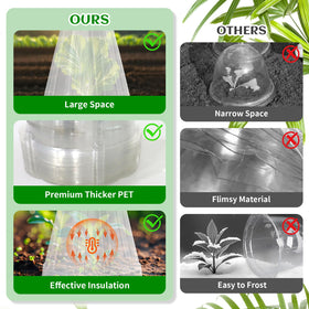 Webuys plant cover protects against birds, snails, and frost
