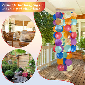 WeDoSoy coastal wind chimes suit indoor and outdoor garden displays.
