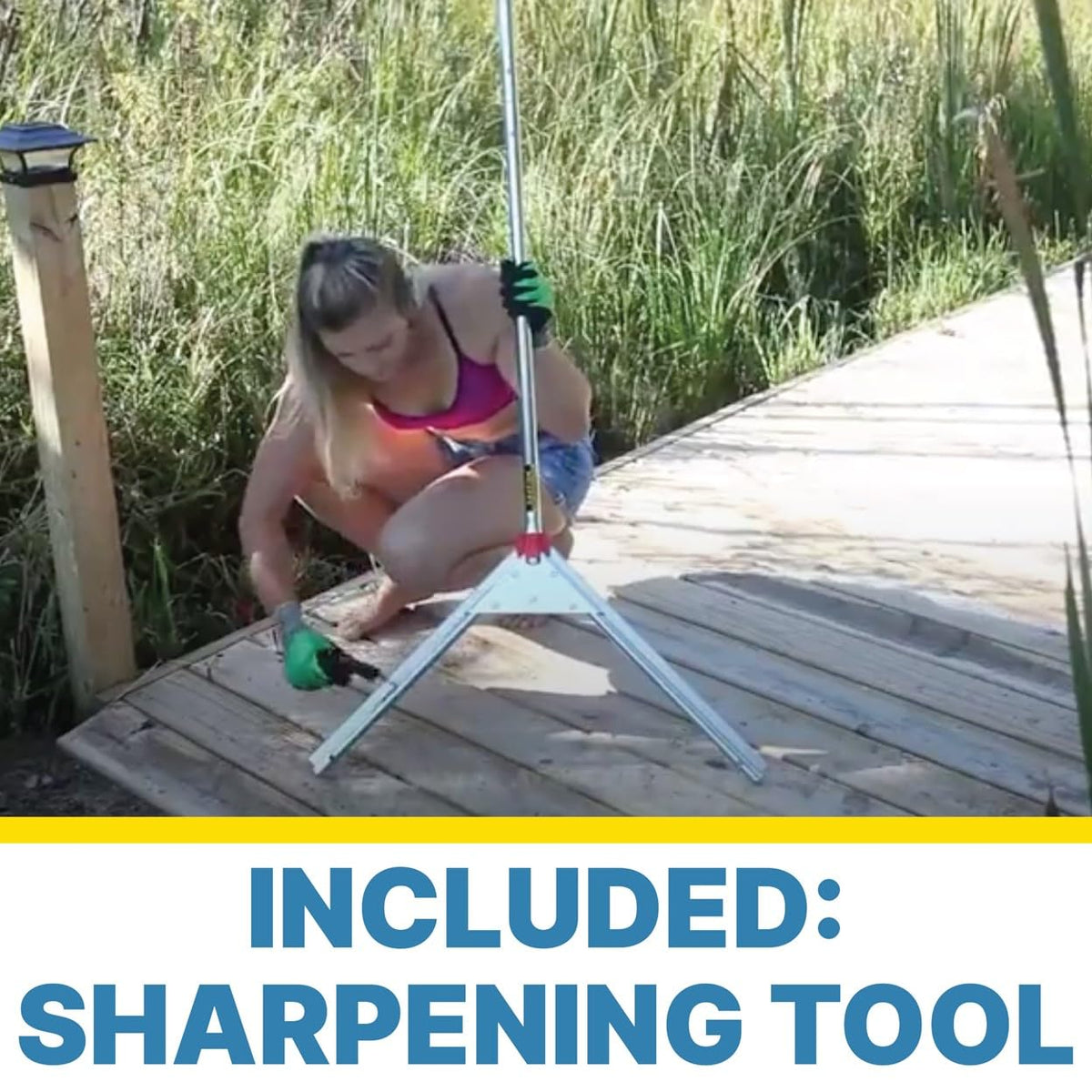 Compact design stores easily after use, keeping equipment out of the way.