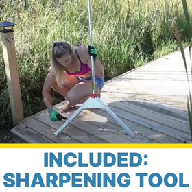 Compact design stores easily after use, keeping equipment out of the way.