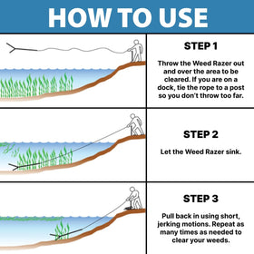 Shoreline clearance helps keep docks and beaches accessible for activities.