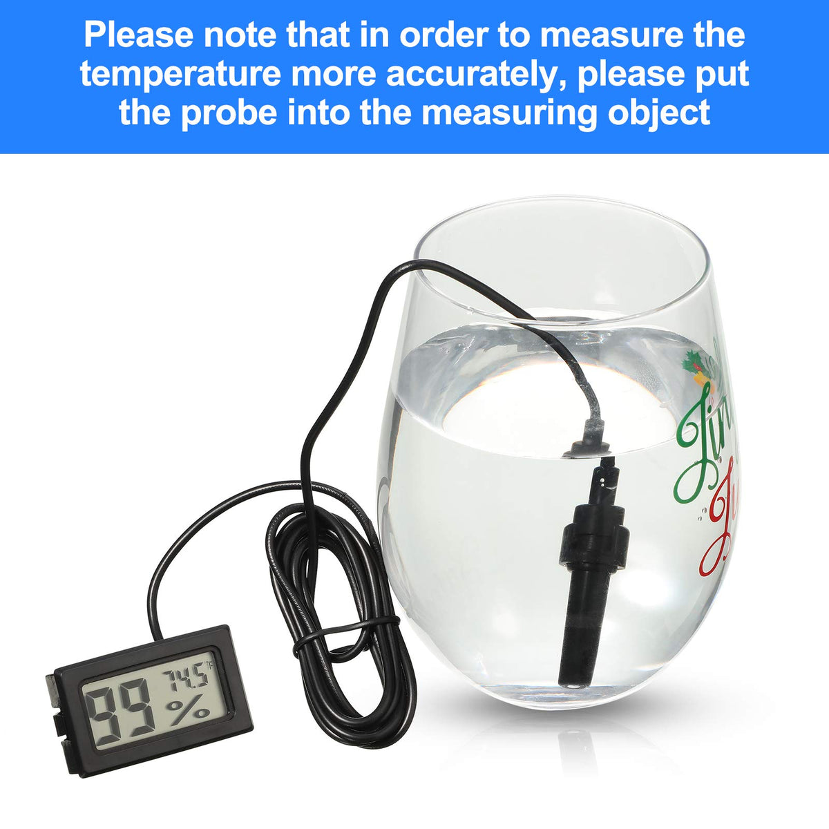 Weewooday ABS casing on a durable digital meter for daily use