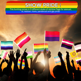 Weewooday rainbow pride colors representing diverse identities