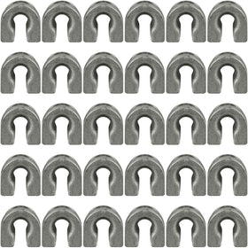 Weewooday trimmer head eyelet sleeves 30-pack for quick, durable replacements.