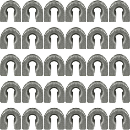 Weewooday trimmer head eyelet sleeves 30-pack for quick, durable replacements.