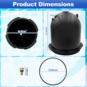 WEHOPE CX1200B components image suggesting easier maintenance and clearer water