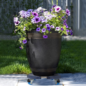 WEIBIDA rolling plant stand in sturdy frame ready to move
