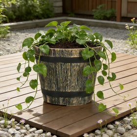 WEICHENGXING five-piece barrel set coordinates for cohesive natural styling