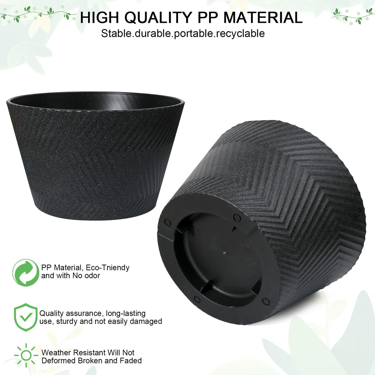 WEICHENGXING lightweight garden vessel side profile demonstrates easy repositioning on patios.