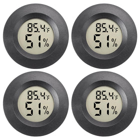 WEIMELTOY mini hygrometer with compact display for quick room monitoring