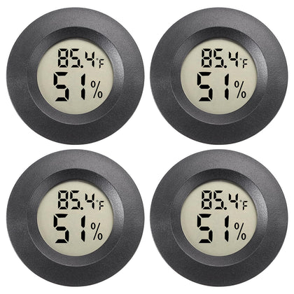 WEIMELTOY mini hygrometer with compact display for quick room monitoring