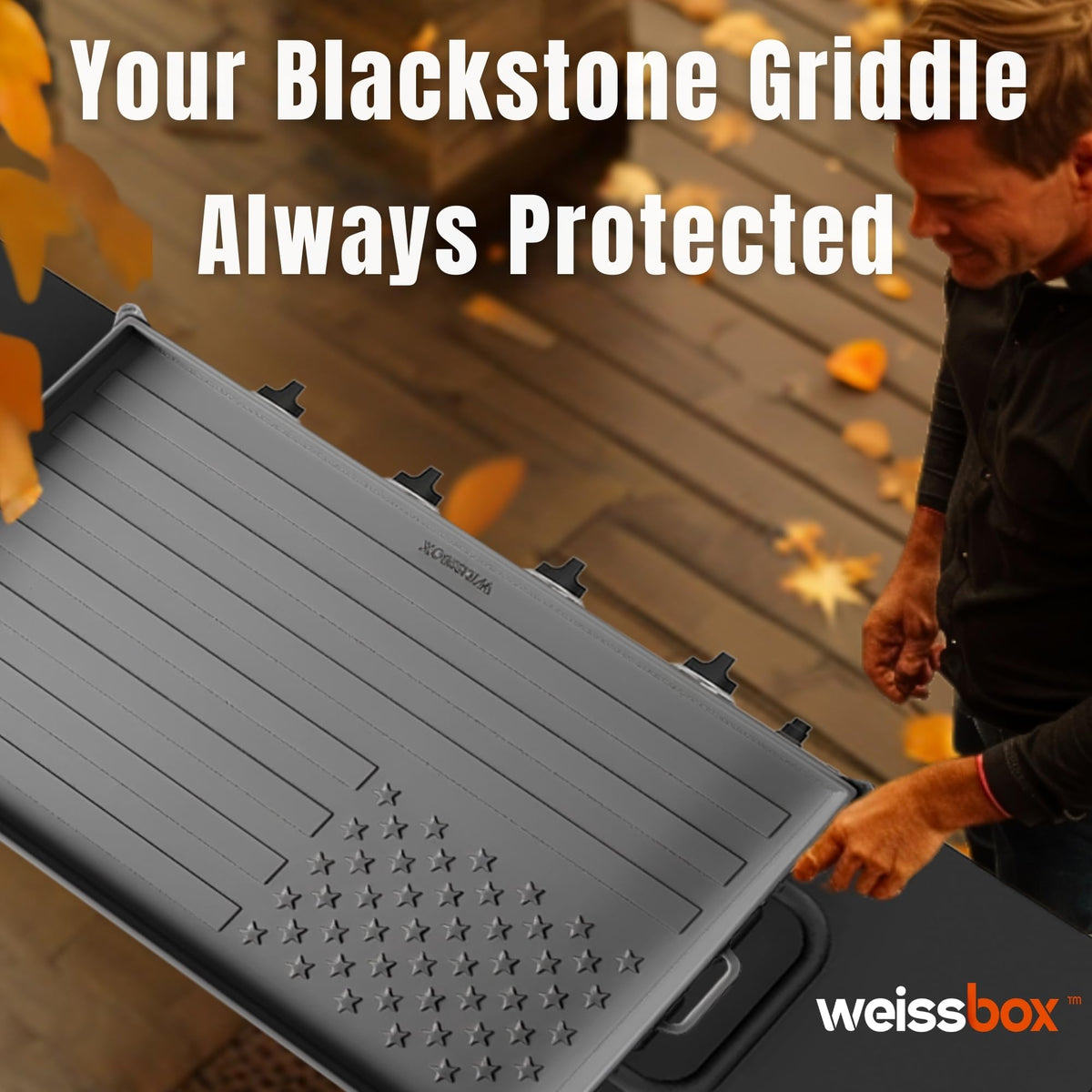 WEISSBOX fits standard Blackstone 36-inch griddles, not Omnivore models.