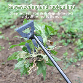Weivone multi-use garden tool ideal for weeding, planting and transplanting