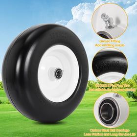 WEIYINGSI ball-bearing hub assembly side view for smooth mowing