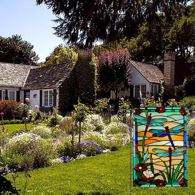 Weizedm weather-resistant linen flag designed for year-round outdoor use.