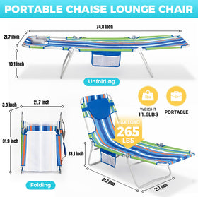 WEJOY breathable fabric dries quickly after swimming for poolside lounging.