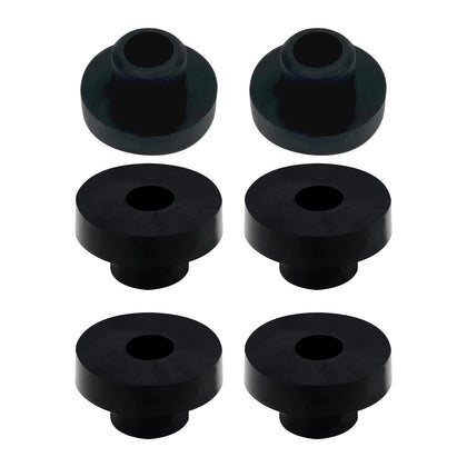 Welandya fuel tank grommet six-pack close-up; durable nitrile rubber for lasting seal.