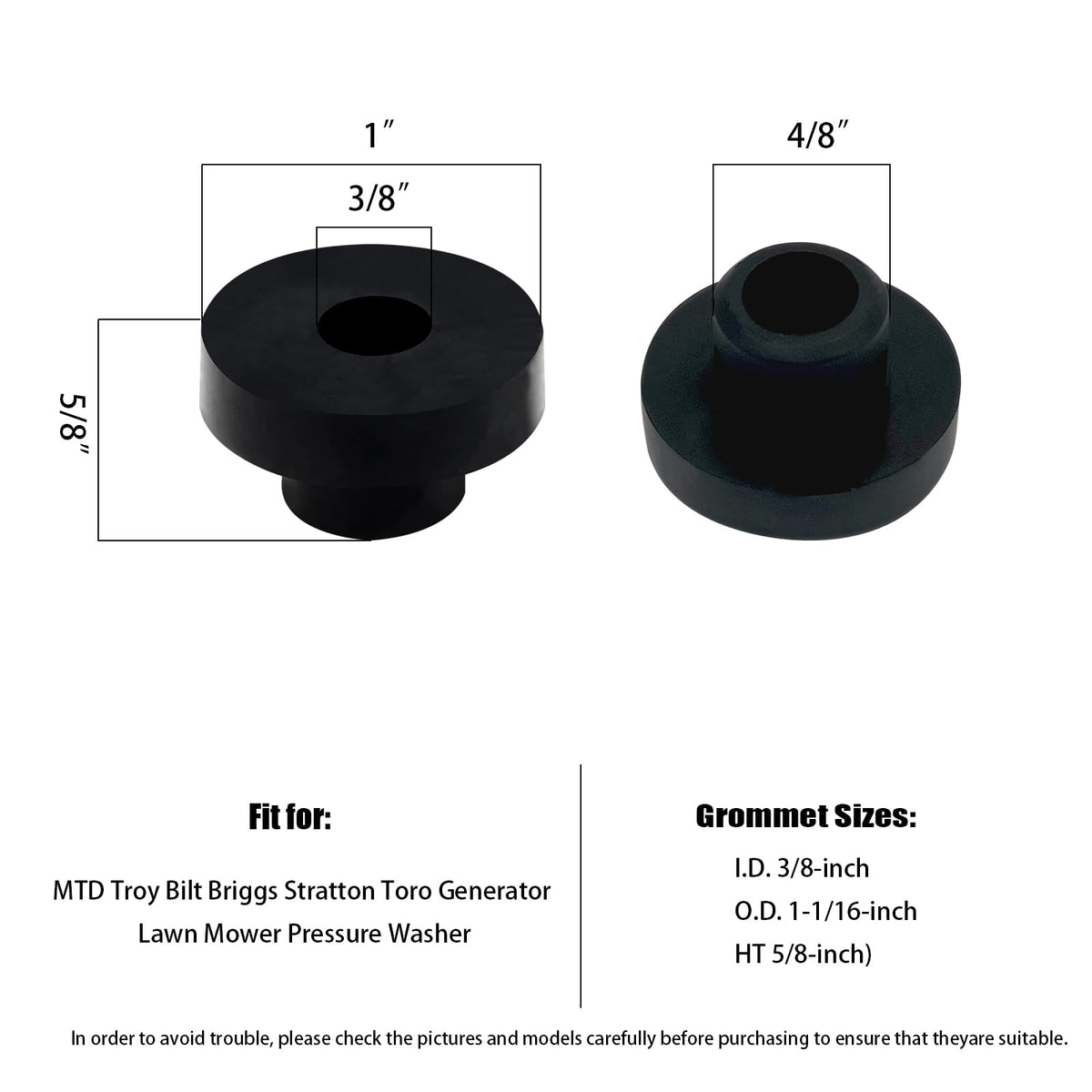 Welandya grommet set packaging; ready-to-use replacement kit.