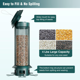 Wellavich wide top opening makes filling quick and spill-free.