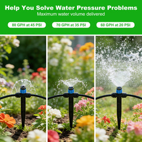 Wellovar 4-way quick connectors enable easy, glue-free connections across zones.