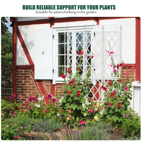 WellSign DIY garden fence trellis enabling multiple configurations