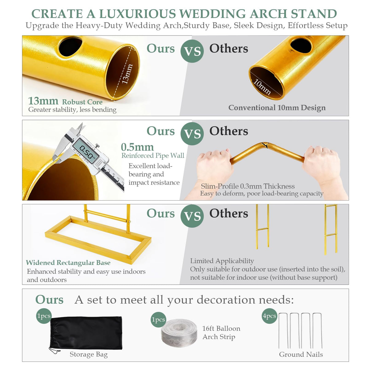 WellSign wedding arch creates a cozy 5-4ft x 5-9ft nook for intimate décor