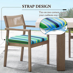 Wellsin cushions easy to wipe clean after outdoor use